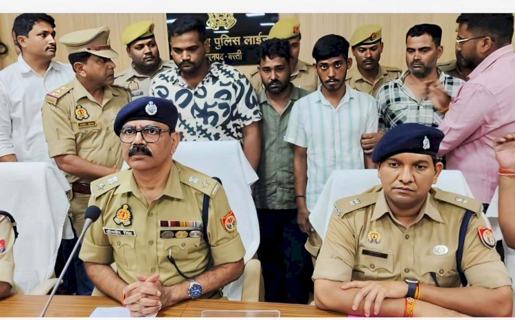 एटीएम कार्ड धोखाधड़ी और पैसे गबन करने वाला गैंग गिरफ्तार